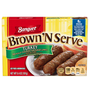 Banquet Brown 'N Serve Sausage Patties, Turkey - 8 Each