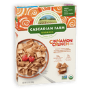 Cascadian Farm Organic Cereal, Cinnamon Crunch