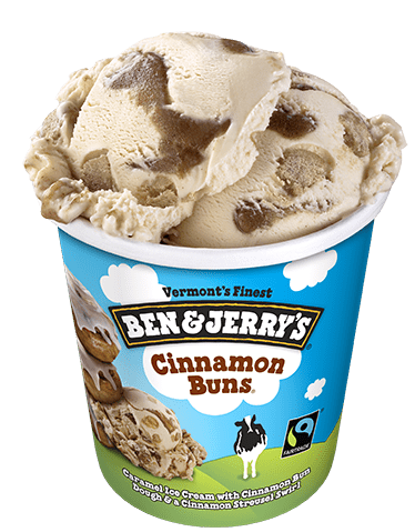 Ben & Jerrys Ice Cream, Cinnamon Buns