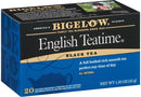 Bigelow Black Tea, English Teatime, Bags - 20 Each