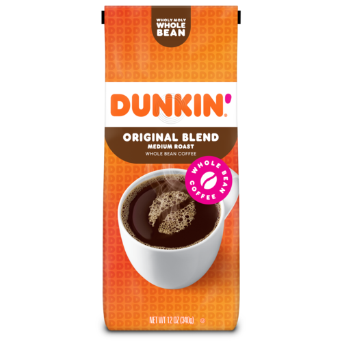 Dunkin Donuts Coffee, Whole Bean, Medium Roast, Original Blend
