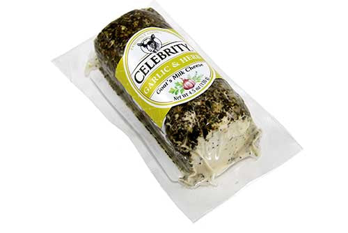 Celebrity Garlic & Herb Goat Cheese - 4.5 Ounces