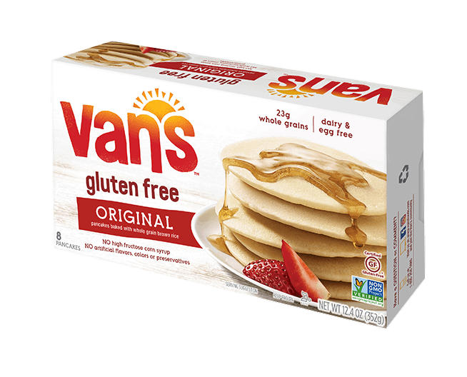 Vans Waffles, Gluten Free, Totally Original - 6 Each