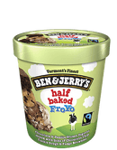 Ben & Jerrys Froyo Frozen Yogurt, Low Fat, Half Baked