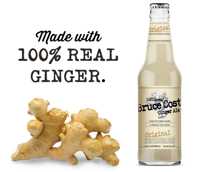 Bruce Cost Ginger Ale, Original - 12 Fluid Ounces