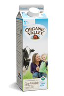 Organic Valley Milk, Lowfat, 1% Milk Fat - 1 Quart