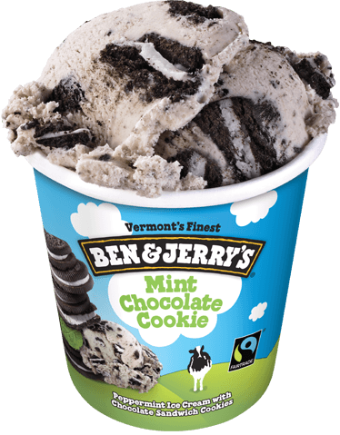 Ben & Jerrys Ice Cream, Mint Chocolate Cookie