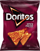 Doritos Tortilla Chips, Spicy Nacho Flavored