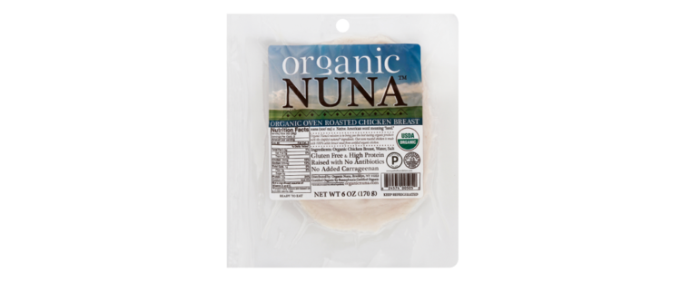 Nuna Naturals Organic Oven Roasted Chicken - 6 Ounces