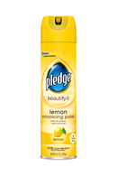 Pledge Beautify It Furniture Spray, Enhancing Polish, Lemon