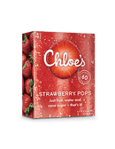 Chloes Pops, Strawberry - 4 Each