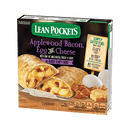 Lean Pockets Sandwiches, Applewood Bacon, Egg and Cheese, in a Baked Flaky Crust - 2 Each
