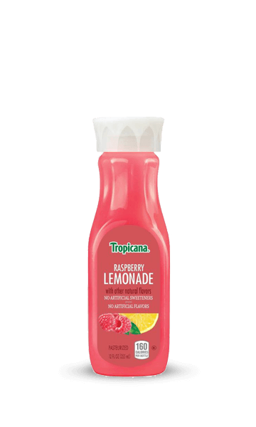Tropicana Lemonade, Raspberry - 12 Ounces