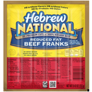 Hebrew National Franks, Beef, Reduced Fat - 11 Ounces