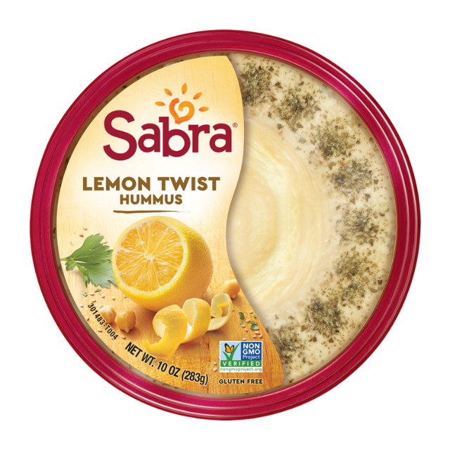 Sabra Hummus, Lemon Twist - 10 Ounces