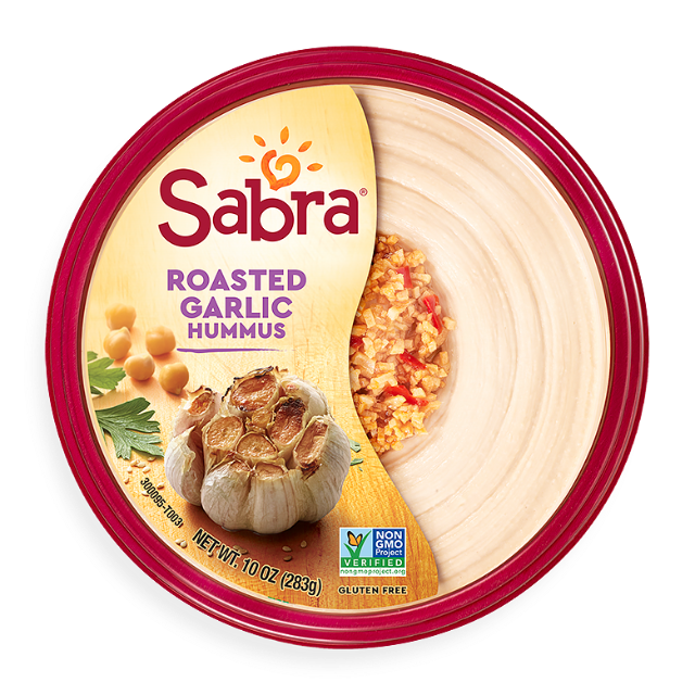 Sabra Hummus, Roasted Garlic - 10 Ounces
