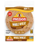 Mission Tortillas, Flour, 100% Whole Wheat, Soft Taco - 10 Each