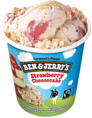 Ben & Jerrys Ice Cream, Strawberry Cheesecake