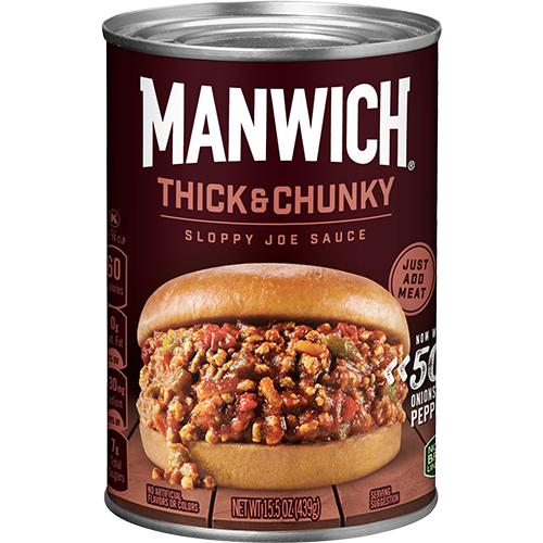 Manwich Manwich Sloppy Joe Sauce, Thick & Chunky
