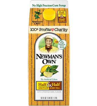 Newmans Own Lemonade & Iced Tea, Half & Half - 59 Ounces