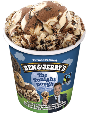 Ben & Jerrys Ice Cream, The Tonight Dough Starring Jimmy Fallon