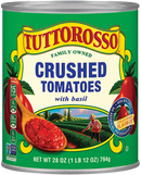 Tuttorosso Tomatoes, with Basil, Crushed