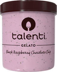 Talenti Gelato, Black Raspberry Chocolate Chip