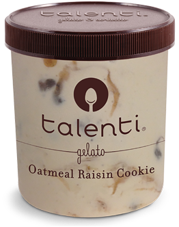 Talenti Gelato, Oatmeal Raisin Cookie